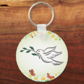 Dove design sleutelhanger (Voorkant)