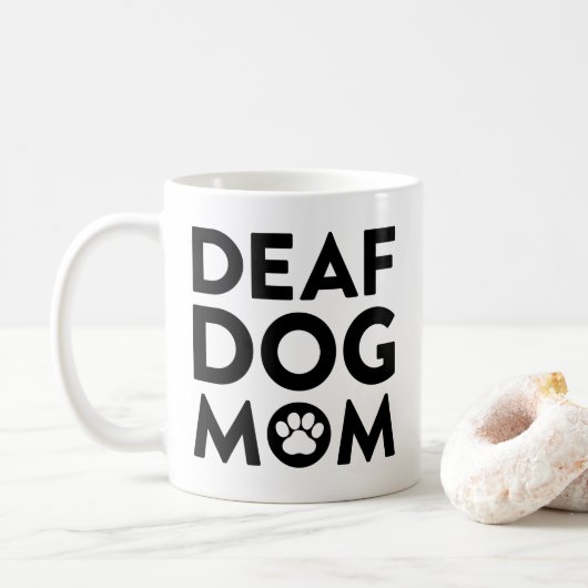 Dove Dog Mam Koffiemok (Met donut)