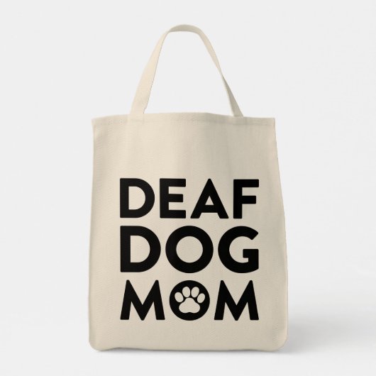 Dove Dog Mam Tote Bag (Achterkant)