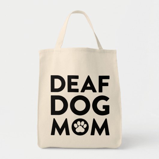 Dove Dog Mam Tote Bag (Voorkant)