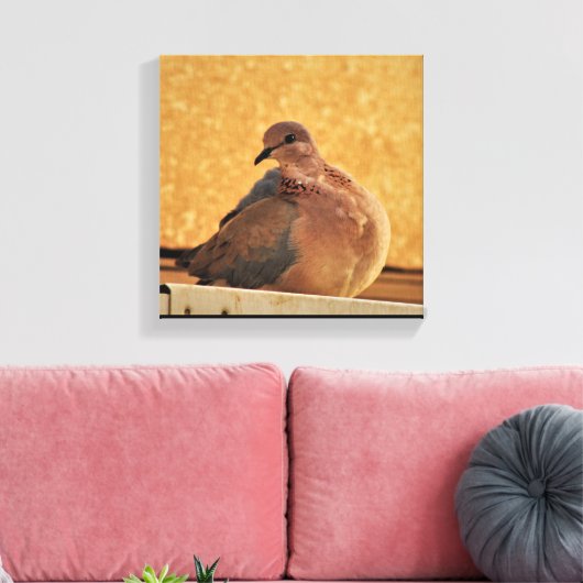 Dove Elegance Canvas Afdruk (Insitu (Woonkamer))