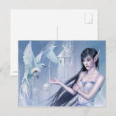 Dove Elf Princess Briefkaart (Voorkant / Achterkant)