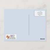 Dove en Cross Briefkaart (Achterkant)