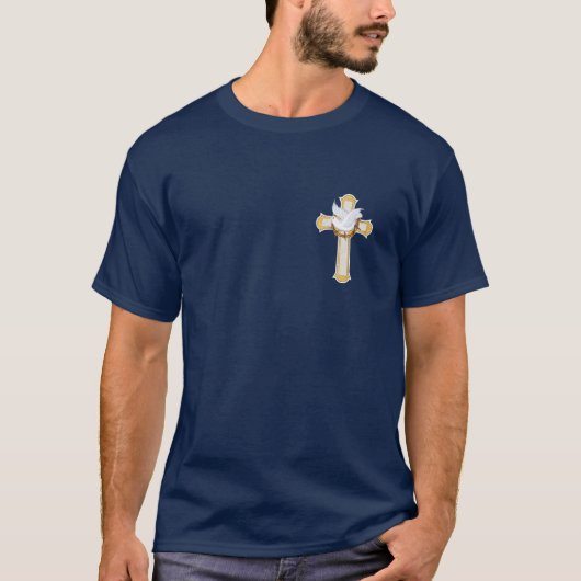 Dove en Cross T-shirt (Voorkant)