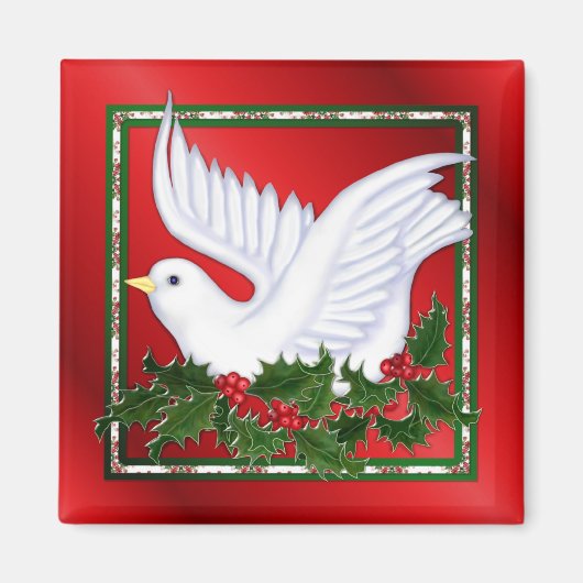 Dove en Holly Magneet (Voorkant)