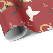 Dove en Horn Cadeaupapier (Rol Hoek)