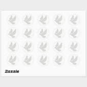 Dove Envelope Sticker (Vel)