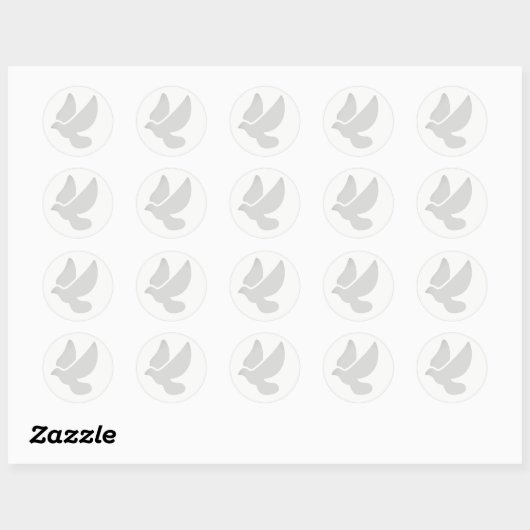 Dove Envelope Sticker (Vel)