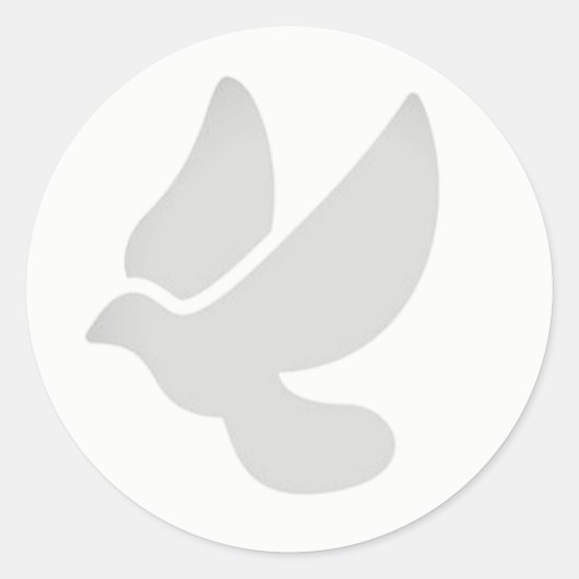 Dove Envelope Sticker (Voorkant)
