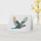 Dove  Floral Kaart Series 1 (Gele Bloem)