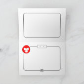 Dove Floral Shalom wenskaart Kaart (Binnen)