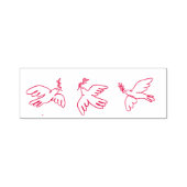 Dove fly for peace zelfinktende stempel (Design)