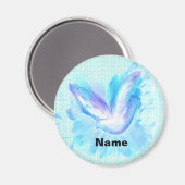 Dove Flying bruiloft magneet (Voorkant / Achterkant)