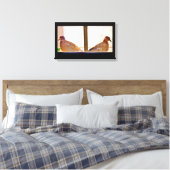 Dove Friends Canvas Afdruk (Insitu (Slaapkamer))