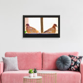 Dove Friends Canvas Afdruk (Insitu (Woonkamer))