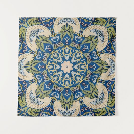 Dove Garden –  Bloemen Wandkleed (Voorkant)