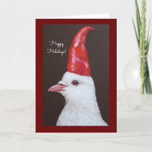 Dove Gnome Folded Feest Kaart