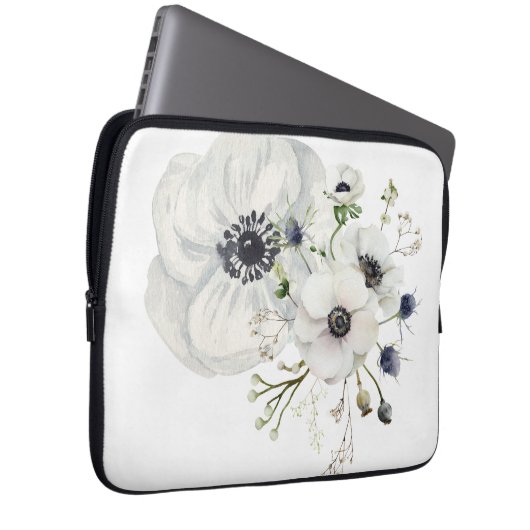 Dove Gray Phantasy Laptop Sleeve (Voorkant Rechts)