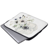 Dove Gray Phantasy Laptop Sleeve (Voorkant onderkant)