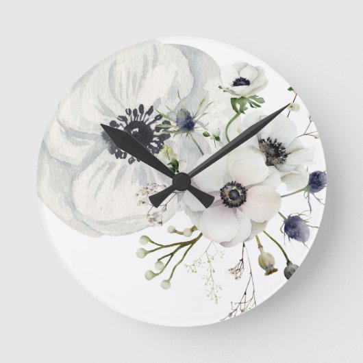 Dove Gray Phantasy Ronde Klok (Voorkant)