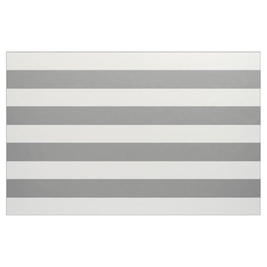 Dove Grey and White Stripes Stof (Fat Quarter)