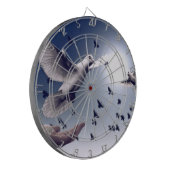Dove Hand Trust Dartbord (Voorkant Links)