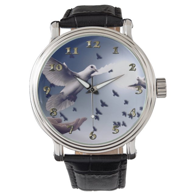 Dove Hand Trust Horloge (Voorkant)