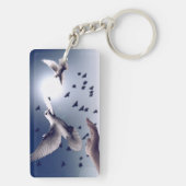 Dove Hand Trust Sleutelhanger (achterkant)
