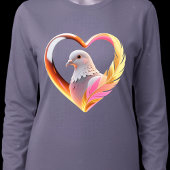 Dove Hart Frame Neon Veer Grafisch T-shirt