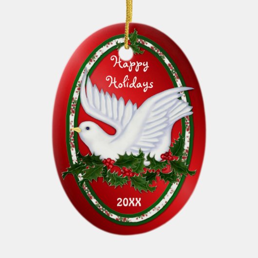 Dove & Holly Ornamenten (Voorkant)