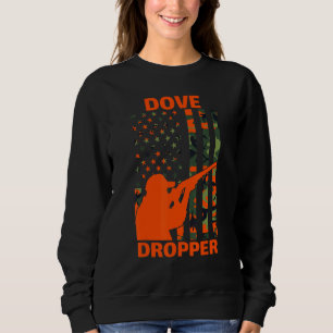 Dove Hunter Dove Camo American Flag Bird Dove D Trui
