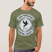 Dove Hunting Funny Upland Bird Gift T-shirt (Voorkant)