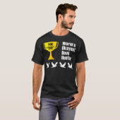 Dove Hunting Gift Funny Okayest Hunter T-shirt (Voorkant volledig)