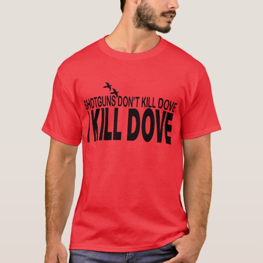 DOVE HUNTING T-SHIRT (Voorkant)