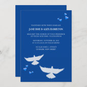 Dove Huwelijk Kaart (Voorkant / Achterkant)