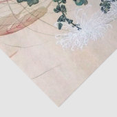 Dove in Autumn Leaves, Watanabe Seitei Tissuepapier (Detail)