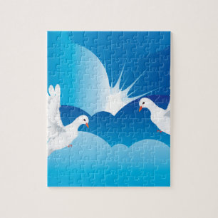 Dove in de Sky 7 Legpuzzel