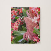 Dove in Flowers Legpuzzel (Verticaal)