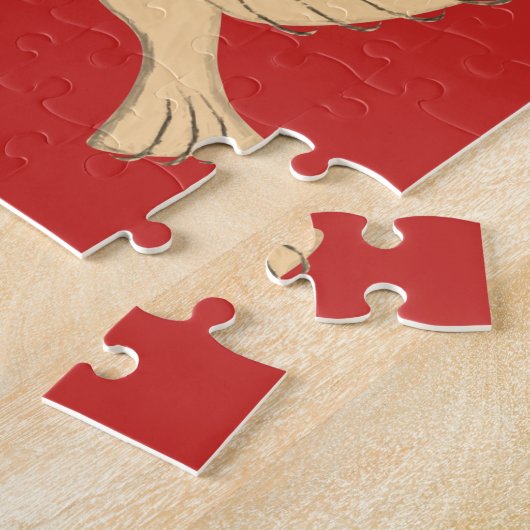 Dove Jigzaag Puzzle Legpuzzel (Zijkant)