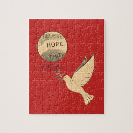 Dove Jigzaag Puzzle Legpuzzel (Verticaal)