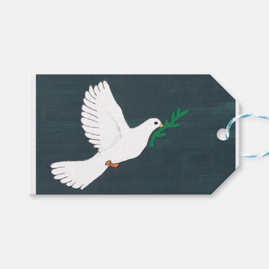 Dove - Kinder kunst voor CHOC Cadeaulabel (Voorkant (Horizontaal))