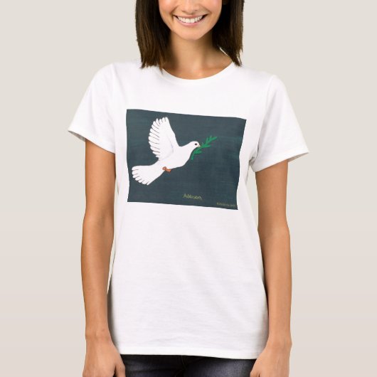Dove - Kinder kunst voor CHOC T-shirt (Voorkant)