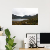 Dove Lake, Cradle Mountain, Tasmanië Poster (Thuiskantoor)