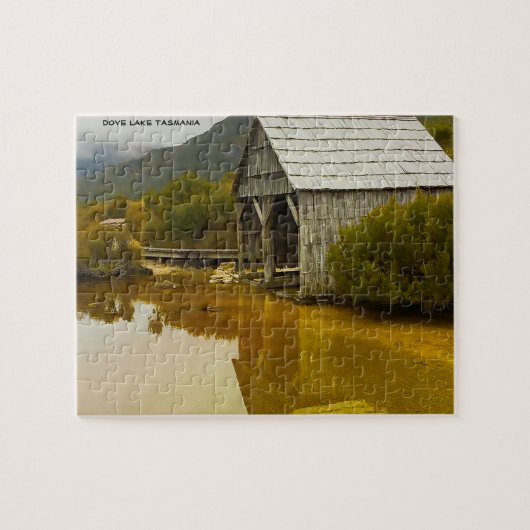 Dove Lake Tasmania Australië Legpuzzel (Horizontaal)