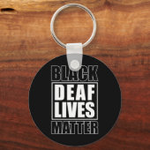 Dove levens probleem doofstom sleutelhanger (Voorkant)