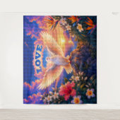 Dove | Liefde boven alles Wandkleed (Voorkant)
