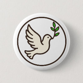 Dove Line-Art Button