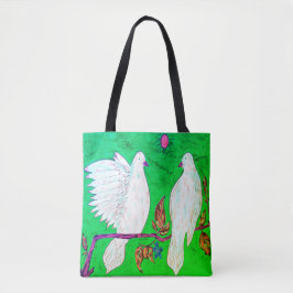 Dove Love Canvas tas