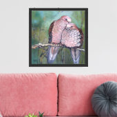 Dove Love Canvasprint  Canvas Afdruk (Insitu (Woonkamer))