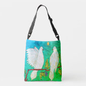 Dove Love Crossbody Bag Tas (Achterkant)